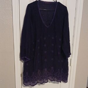 Elegant Purple Women's Top